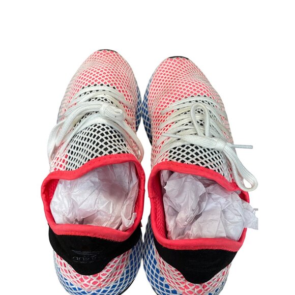 Adidas Deerupt Runner Mens Multi Color Running Sneakers Sz 2 SKU 9537 - Picture 8 of 12